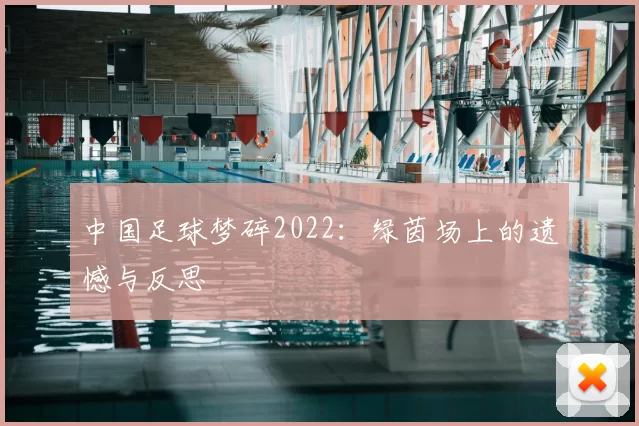 中国足球梦碎2022：绿茵场上的遗憾与反思