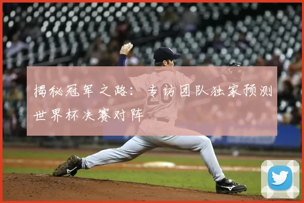 揭秘冠军之路：专访团队独家预测世界杯决赛对阵