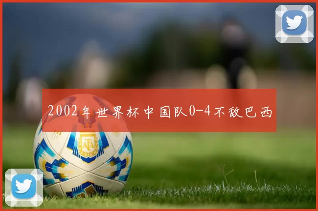 2002年世界杯中国队0-4不敌巴西